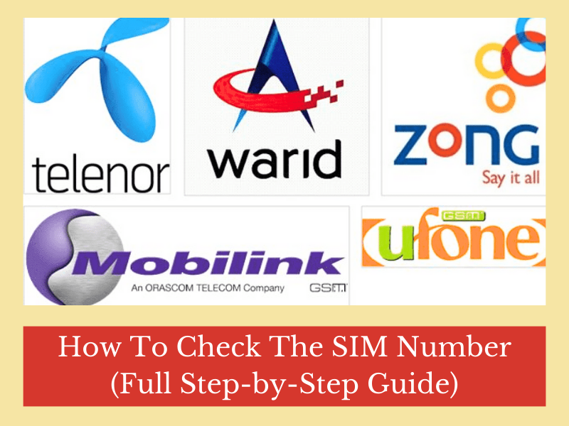 How To Check The SIM Number.