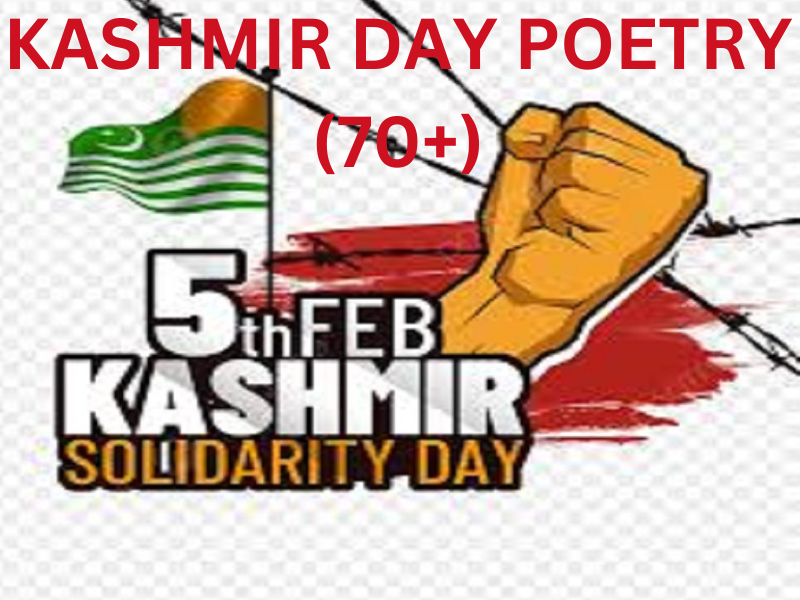 KASHMIR DAY POETRY