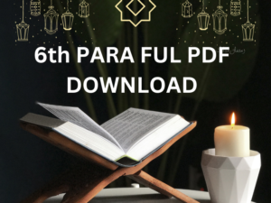 6th Parah PDF